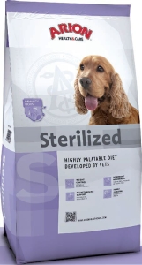 ARION DOG HEALTH & CARE STERILIZED 12 KG