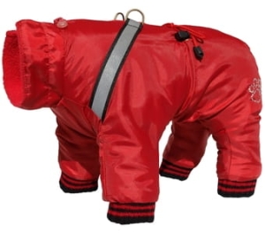 GF KOMBINEZON ZIMOWY CZERWONY ROZMIAR 0